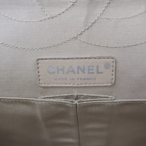 CHANEL CC SHW 2.55 Chain Shoulder Bag Calfskin Leather Black