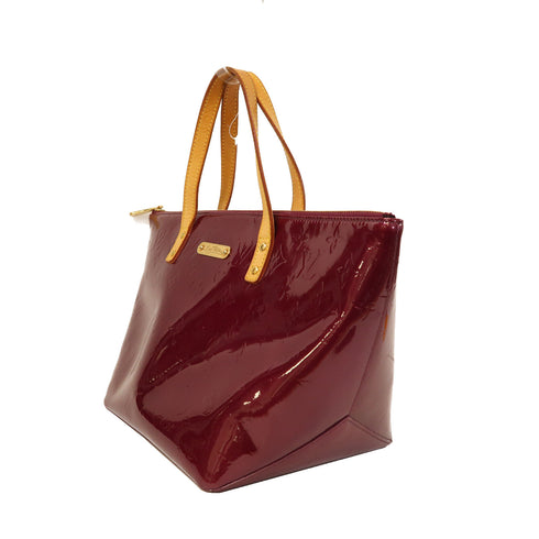 LOUIS VUITTON LV GHW Bellevue PM Handbag M93583 Monogram Vernis Red