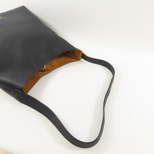 LOUIS VUITTON LV GHW Low Key Hobo MM Shoulder Bag M24974 Calfskin Leather