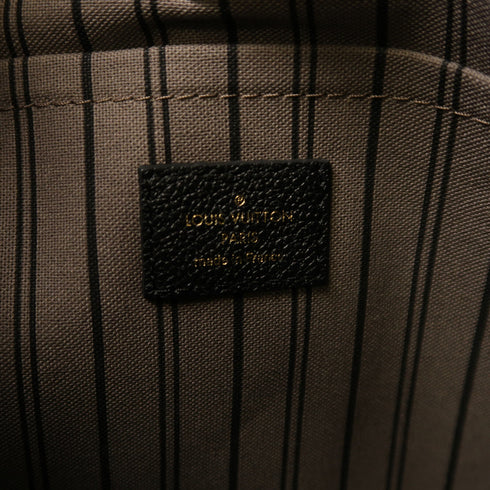 LOUIS VUITTON LV GHW Mazarine MM 2Way Bag Handbag M50639 Monogram Empreinte Noir