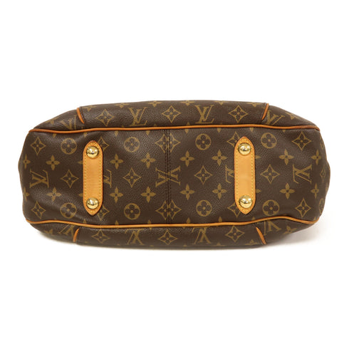 LOUIS VUITTON LV GHW Galliera PM Shoulder Bag Monogram M56382 Brown