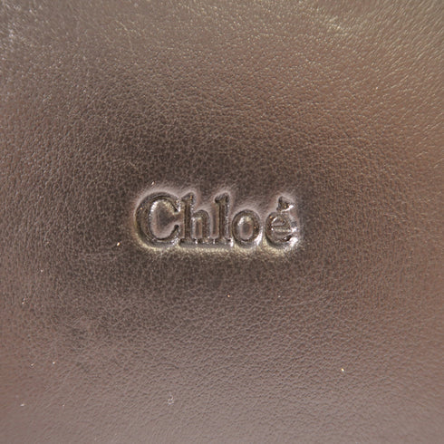 Chloe GHW Sense Small Basket 2 Way Shoulder Bag Handbag 31003196 Raffia Leather