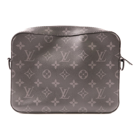 LOUIS VUITTON LV Steamer Shoulder Bag M45585 Monogram Eclipse Black