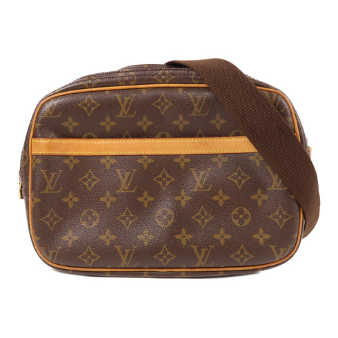 LOUIS VUITTON LV GHW Reporter PM Shoulder Bag M45254 Monogram Brown v7