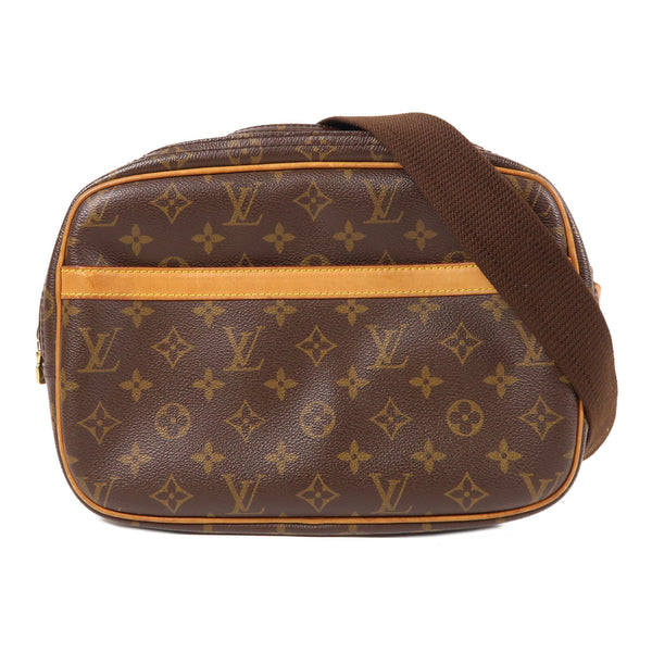 LOUIS VUITTON LV GHW Reporter PM Shoulder Bag M45254 Monogram Brown v7