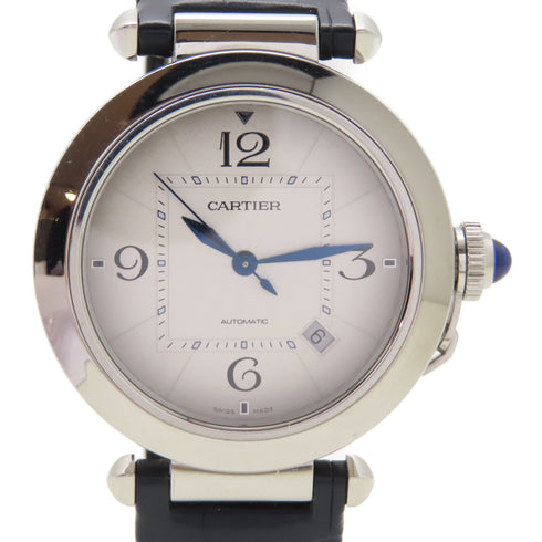 CARTIER Pasha Automatic Watch WSPA0010 Stainless Steel Silver