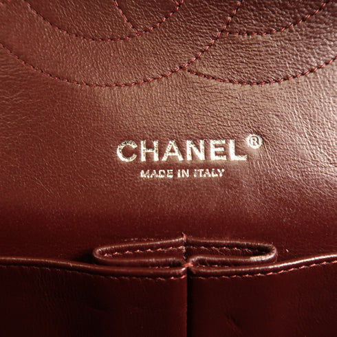 CHANEL CC SHW Jumbo 30 Chain Shoulder Bag Lambskin Leather Black