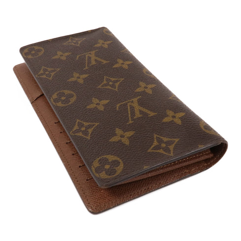 LOUIS VUITTON LV GHW Brazza Wallet M66540 Monogram
