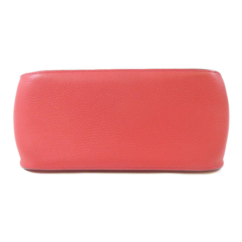 HERMES PHW Jypsiere 28 Shoulder Crossbody Taurillon Clemence Bougainvillea Red