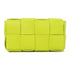 BOTTEGA VENETA Intrecciato BV SHW Waist Bag Calfskin Leather Fluorescent Green