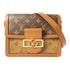 LOUIS VUITTON LV Mini Dauphine Shoulder Bag M45959 Monogrqam Reverse Brown v2