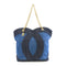 CHANEL CC GHW Chain Shoulder Bag AS3857B10360NM957 Denim Blue