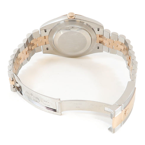 ROLEX Datejust Automatic Watch 126331(22) 18K Pink Gold/Stainless Steel Grey