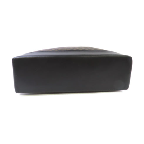 CELINE GHW Macadam Tote Bag Shoulder Bag Coated Canvas Brown