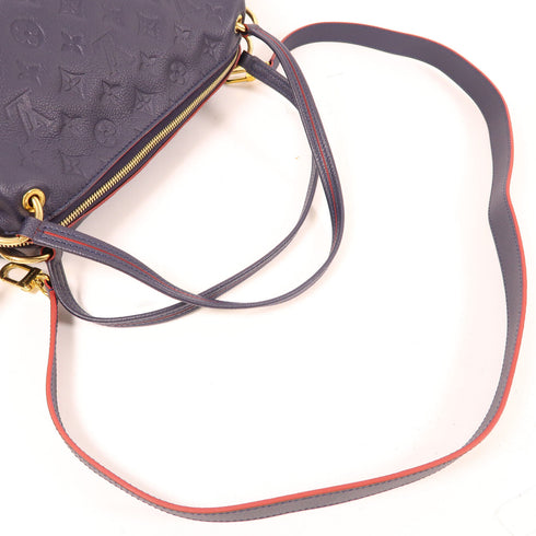 LOUIS VUITTON LV GHW Ponthieu PM 2 Way Bag M43721 Monogram Empreinte Navy