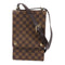 LOUIS VUITTON LV GHW Ebene Portobello Shoulder Bag N45271 Damier Brown v1