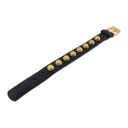 SAINT LAURENT YSL GHW Bracelets Accessories Gold Black