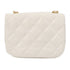CHANEL CC GHW Chain Shoulder Bag AS3205 Lambskin Leather White