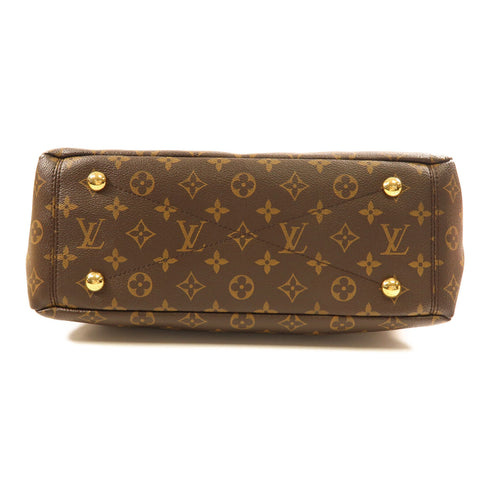 LOUIS VUITTON LV GHW Palas MM Shoulder Bag M41064 Monogram Brown