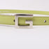 GUCCI GG SHW Belt Leather Green
