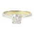 FINE JEWELRY 0.72ct Diamond Ring 18K White Gold US#5