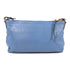 PRADA GHW Shoulder Bag Calfskin Leather Blue