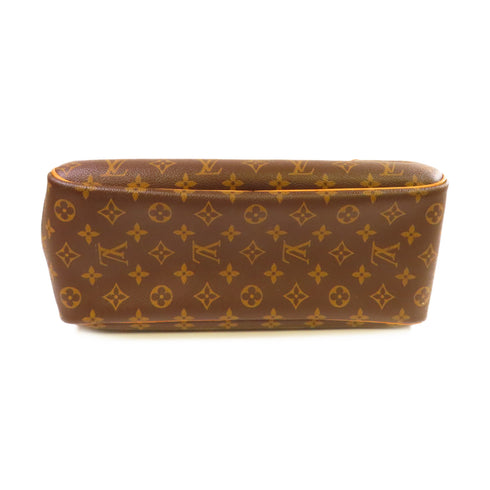 LOUIS VUITTON LV GHW Deauville GM Handbag M47270 Monogram Brown v4