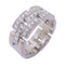 CARTIER Diamond Ring 18K White Gold US#6.5
