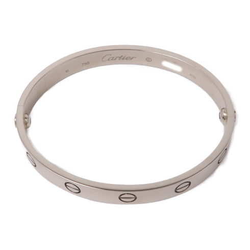 CARTIER Love Bangle 18K White Gold Cartier#16