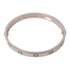 CARTIER Love Bangle 18K White Gold Cartier#16