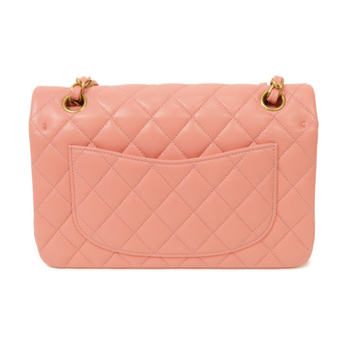 CHANEL Quilted CC GHW Classic Chain Shoulder Bag A01113 Lambskin Leather Pink