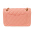 CHANEL Quilted CC GHW Classic Chain Shoulder Bag A01113 Lambskin Leather Pink