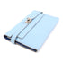 HERMES PHW Kelly Wallet Espom Leather Celeste Light Blue