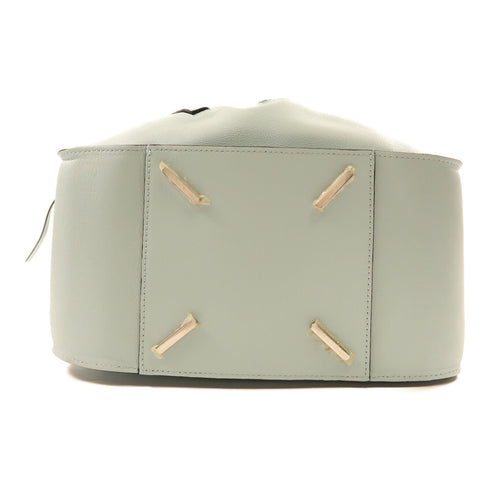 LOEWE SHW Hammock 2Way Shoulder Bag Calfskin Leather Blue