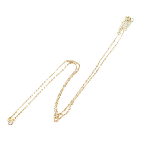 TIFFANY&CO Diamond Necklace 18K Yellow Gold