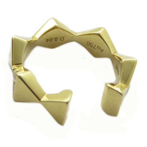 FINE JEWELRY 0.04ct Diamond Ear Cuff 18K Yellow Gold