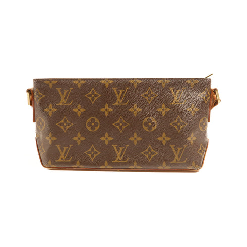LOUIS VUITTON LV GHW Trotteur Shoulder Bag Crossbody M51240 Monogram Brown v1