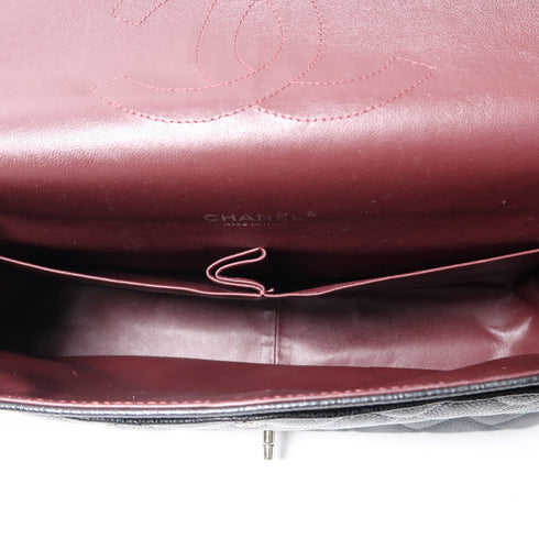 CHANEL Quilted CC SHW Classic Maxi Chain Shoulder Bag A58601 Calfskin Leather