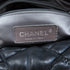 CHANEL Quilted CC SHW Chain Shoulder Bag Calfskin Leather Black v4