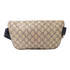 GUCCI GG SHW Waist Bag 233269 Coated Canvas Navy/Beige