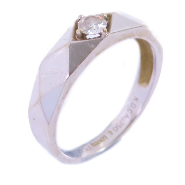 JEWELRY Diamond Ring US#5.75 18K White Gold