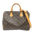 LOUIS VUITTON LV GHW Speedy Bandouliere 30 2 Way Bag M41112 Monogram Brown v1