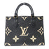 LOUIS VUITTON LV On The Go PM 2 Way Bag M45659 Monogram Empreinte Black/Beige