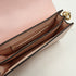 Tory Burch GHW Chain Shoulder Bag Calfskin Leather Beige/Pink