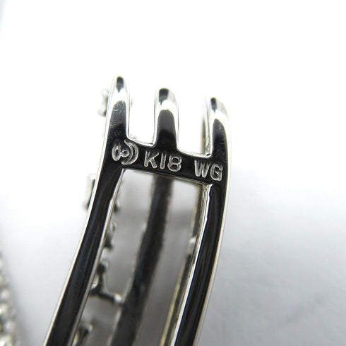 TASAKI 0.16ct Diamond Necklace 18K White Gold