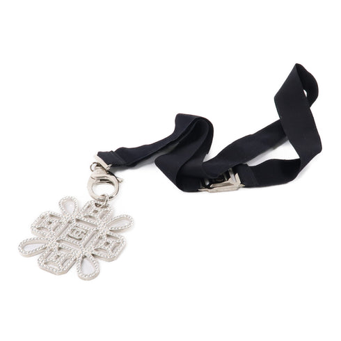 CHANEL CC Necklace B17/S Metal Silver