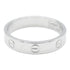 CARTIER Love Wedding Ring 18K White Gold Cartier#58 JP#17.5 US#8.25