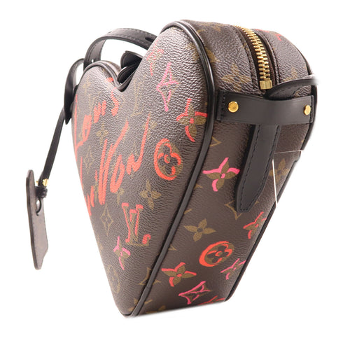 LOUIS VUITTON LV GHW Sac Coeur Fall In Love Shoulder Bag M45890 Monogram Brown