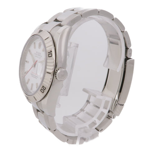 ROLEX Datejust Turn-O-Graph 116264 Automatic Watch 18K WG/Stainless Steel White