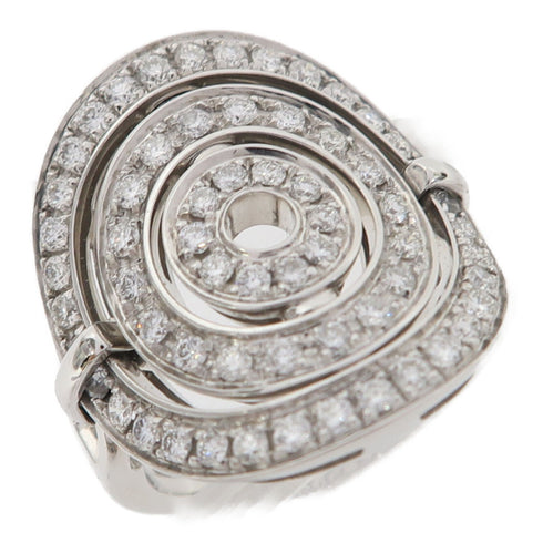 BVLGARI Astrale Diamond Ring 18K White Gold US#5.5